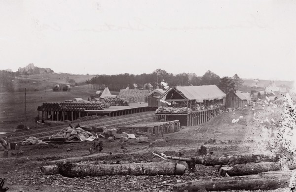 Stoneman's Station, Virginia, 1861-65. Formerly attributed to Mathew B. Brady.