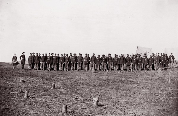 139th Pennsylvania Infantry, 1861-65. Formerly attributed to Mathew B. Brady.