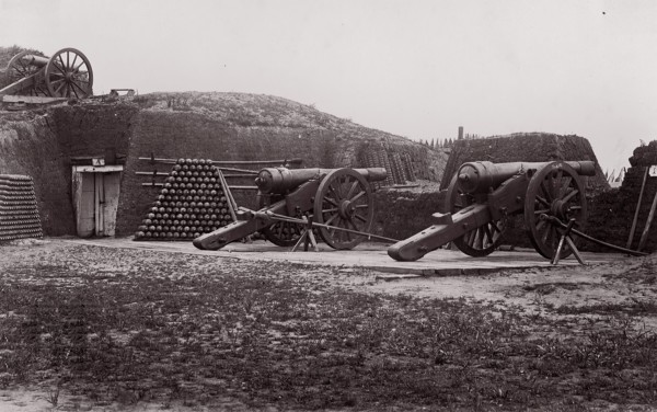 Fort Putnam, South Carolina, 1861-65. Formerly attributed to Mathew B. Brady.