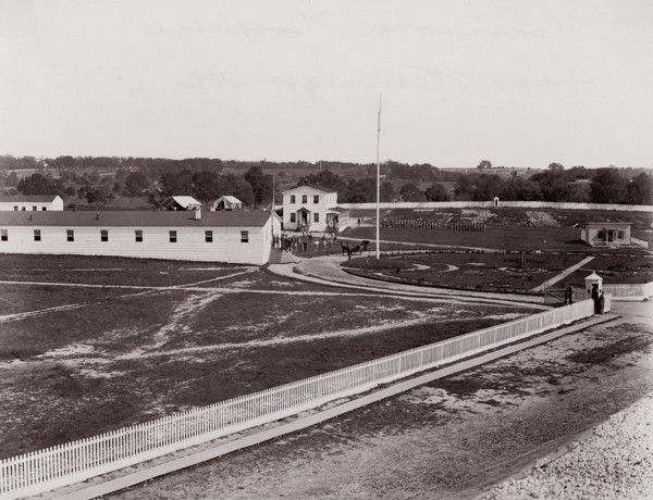Washington. Harewood Hospital, 1861-65. Formerly attributed to Mathew B. Brady.