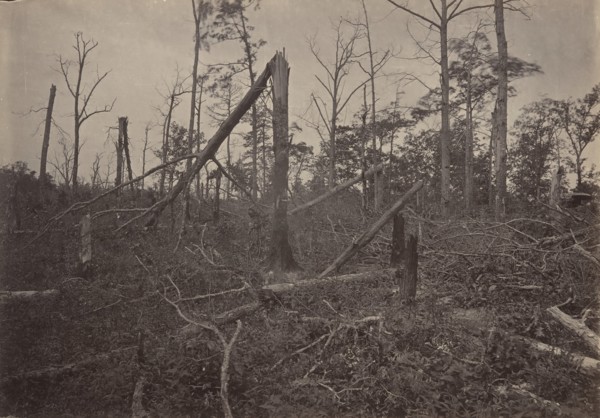 The "Hell Hole" New Hope Church, Georgia, 1860s.