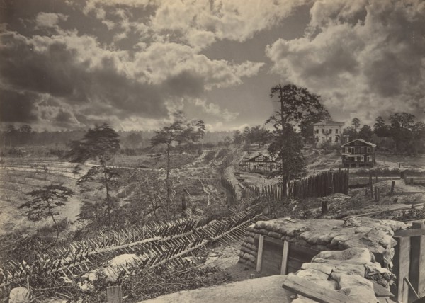 Rebel Works in Front of Atlanta, Georgia No. 1, 1860s.