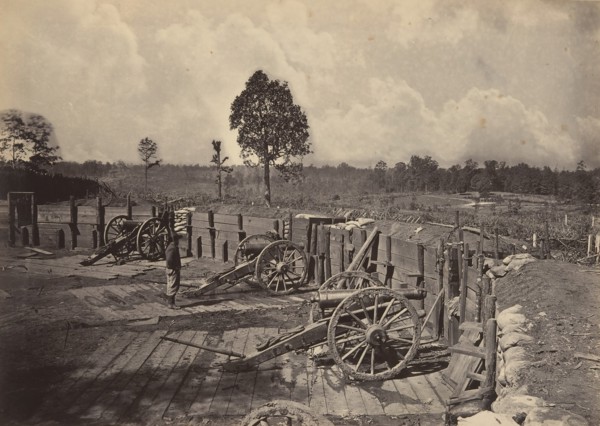 Rebel Works in Front of Atlanta, Georgia No. 2, 1860s.