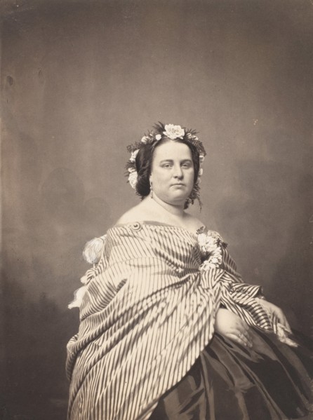 Madame Medori, ca. 1857.