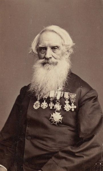 Samuel F. B. Morse, ca. 1870.