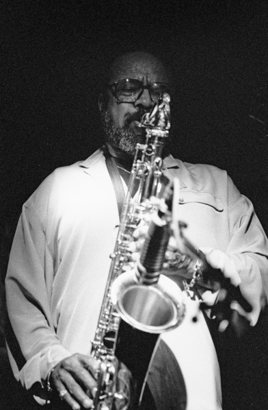 James Moody, Ronnie Scott's Jazz Club, Soho, London, April 1990. Creator: Brian O'Connor.
