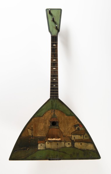 Balalaika, End 1890s. Creator: Workshop of Princess Maria Tenisheva in Talashkino.