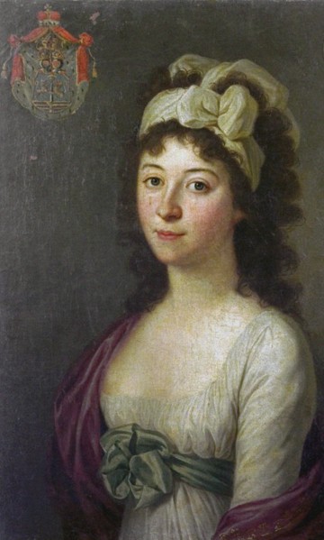 Countess Anna Luisa Barbara (Babette) Odescalchi (1778-1813), née Keglevich de Buzin. Creator: Donat, Johann Daniel (János) (1744-1830).