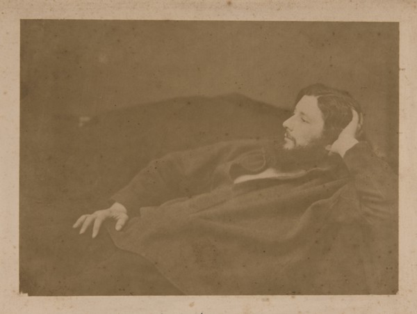 Gustave Courbet, ca 1865. Creator: Anonymous.