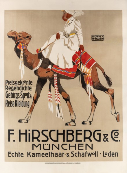 Hirschberg & Co. Sports and travel clothing, 1907. Creator: Hohlwein, Ludwig (1874-1949).