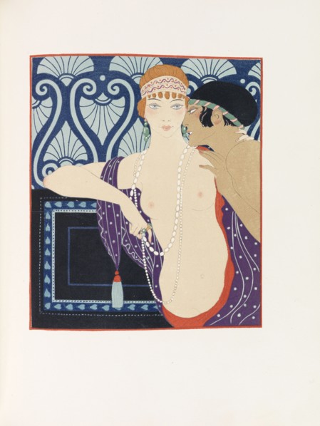 Illustration for "Les Chansons de Bilitis (The Songs of Bilitis)" by Pierre Louÿs, 1922. Creator: Barbier, George (1882-1932).