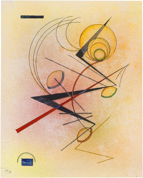 Kleines Warm, 1928. Creator: Kandinsky, Wassily Vasilyevich (1866-1944).