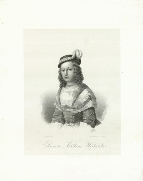 Leonora Christina, Countess Ulfeldt (1621-1698), 1847. Creator: Baerentzen, Emilius Ditlev (1799-1868).