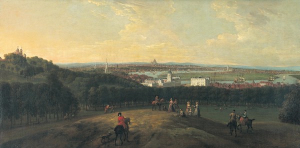 London from Greenwich Park, 1718. Creator: Tillemans, Peter (1684-1734).