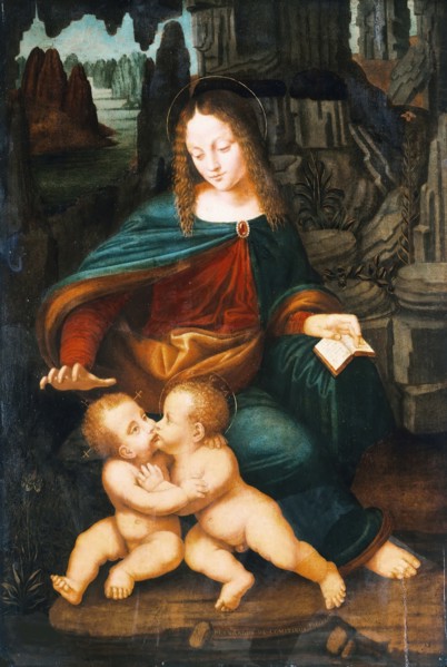 Madonna and Child with the Infant Saint John, c. 1496. Creator: Bernardino de Conti (1450-1525).