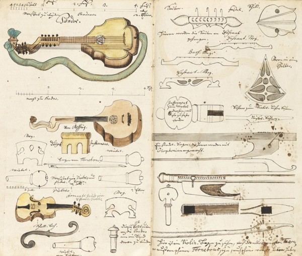 Music manuscript "From Miners Music", ca 1760. Creator: Anonymous.