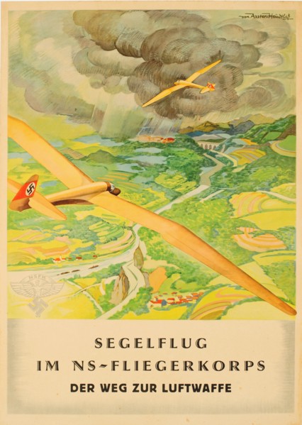 National Socialist Flyers Corps - the way to the Luftwaffe, Early 1940s. Creator: Axster-Heudtlass, Werner von (1898-1949).