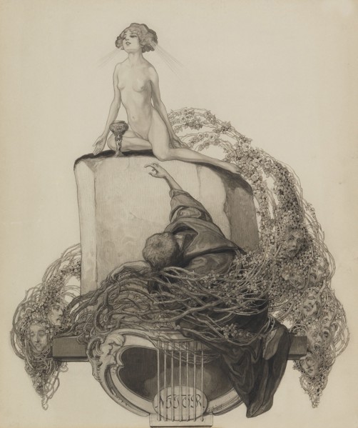 Nitor. Creator: Bayros, Franz von (1866-1924).