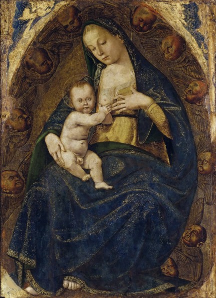 Nursing Madonna, c. 1482-1485. Creator: Signorelli, Luca (ca 1441-1523).