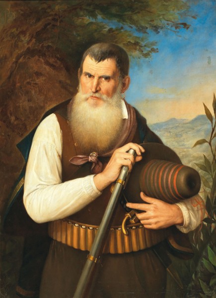 Portrait of Antonio Gasbarrone (1793-1880). Creator: Balbi, Filippo (1806-1890).