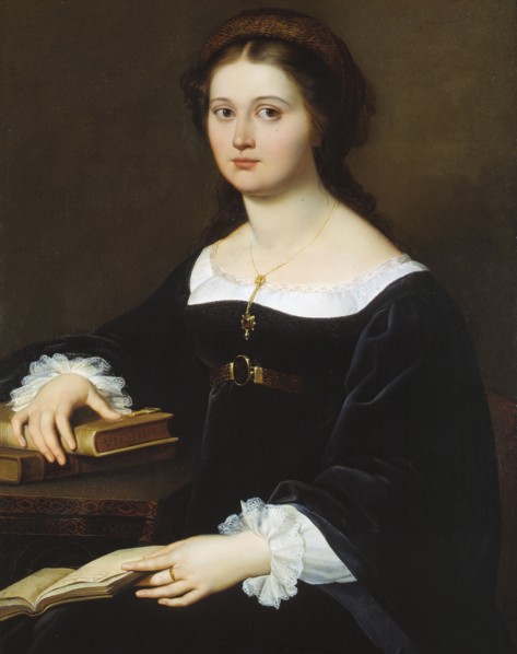 Portrait of Costanza Monti Perticari, 1819-1821. Creator: Agricola, Filippo (1776-1857).