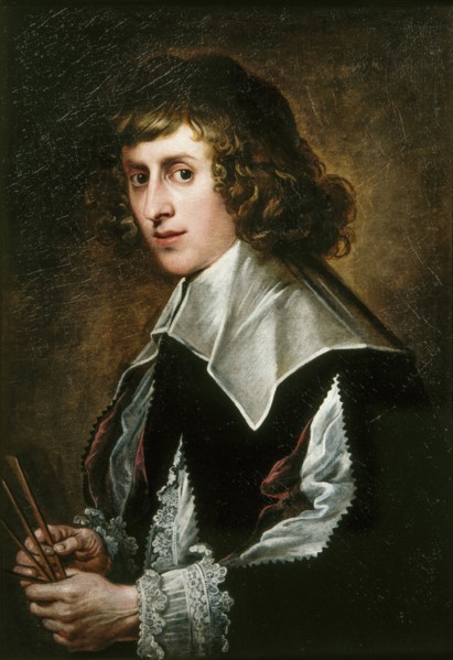 Portrait of Lucas Faydherbe (1617-1697), c. 1650. Creator: Franchoys, Lucas, the Younger (1616-1681).