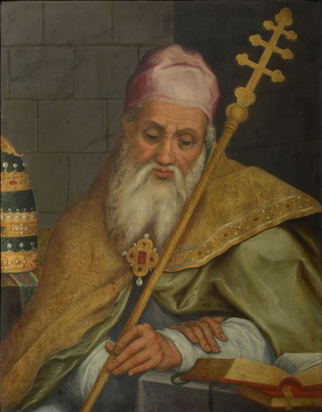 Saint Gregory the Great. Creator: Bloemaert, Abraham (1566-1651).