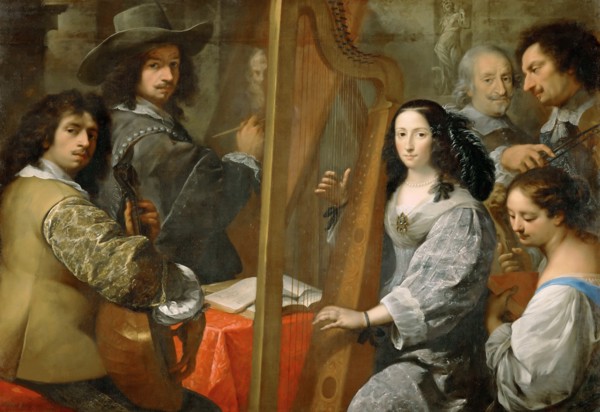 Self-Portrait with Family, c. 1650. Creator: Nuvolone, Carlo Francesco (1609-1662).