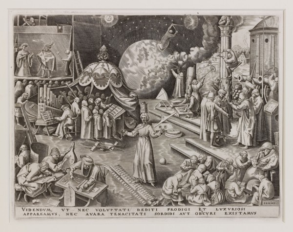 Temperantia (Temperance) from The Seven Virtues, 1560. Creator: Galle, Philipp (Philips) (1537-1612).