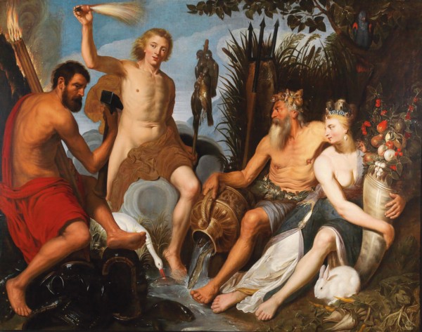 The Four Elements. Creator: Wolffort, Artus (1581-1641).