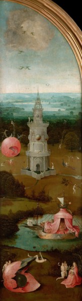 The Last Judgment (Triptych, left panel), ca 1490-1510. Creator: Bosch, Hieronymus (c. 1450-1516).