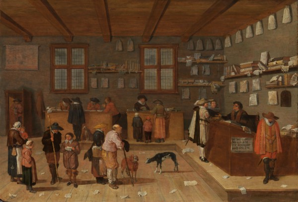 The Lawyer's Office, 1628. Creator: Bloot, Pieter de (1601-1658).