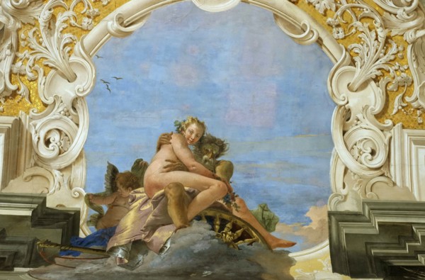 Time abducts Beauty (Pluto Abducting Persephone), ca 1746. Creator: Tiepolo, Giambattista (1696-1770).