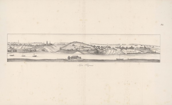 Torzhok. From: Augustin von Meyerberg and his travel  to Russia, 1661-1662. Creator: Meierberg (Meyerberg), Augustin, von (1612-1688).