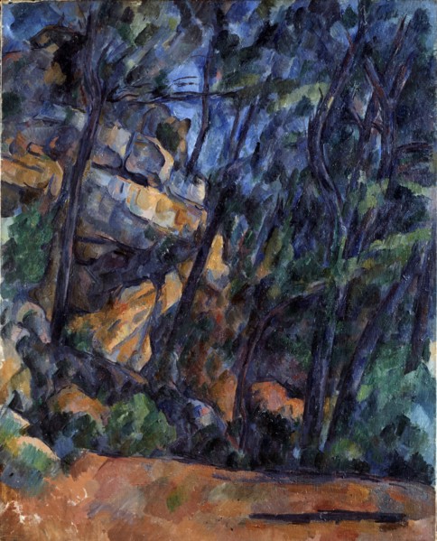 Trees and Rocks in the Park of the Château Noir, ca 1904. Creator: Cézanne, Paul (1839-1906).