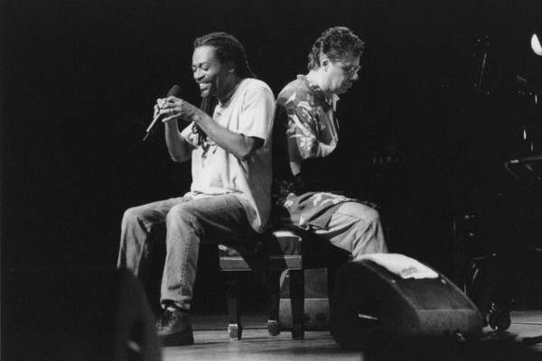 Chick Corea and Bobby McFerrin, c1992. Creator: Brian Foskett.