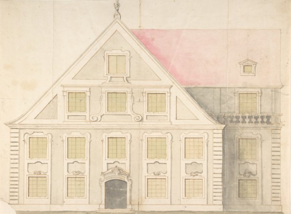 Design for a House Façade, 18th century. Creator: Attributed to Anonymous.