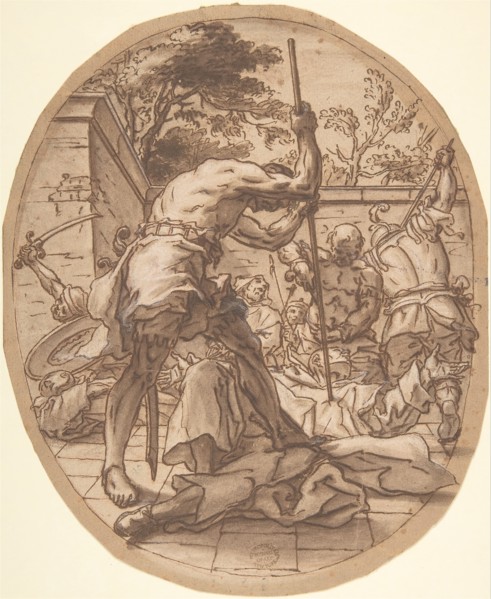 A Massacre, 17th century. Creator: Anon.