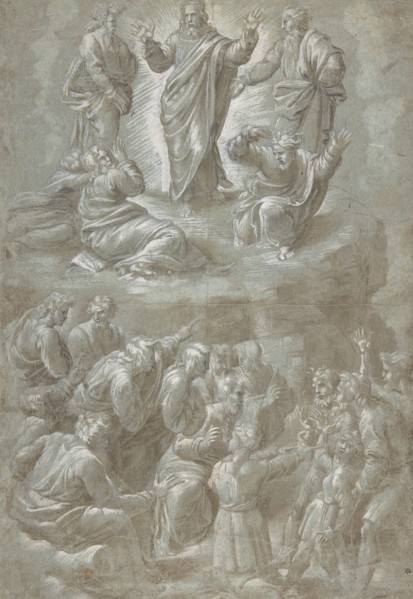 The Transfiguration, after Raphael, 1511-51. Creator: Biagio Pupini.