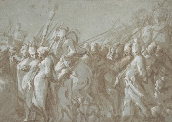 Military Procession, 16th century. Creator: Hans Mont.