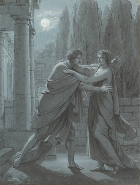Lais Taking Aristipp by Surprise, ca. 1801. Creator: Heinrich Friedrich Füger.