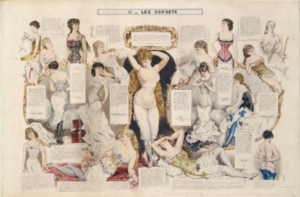 Etudes sur les femmes, 1882-90. Creator: Henri de Montaut.