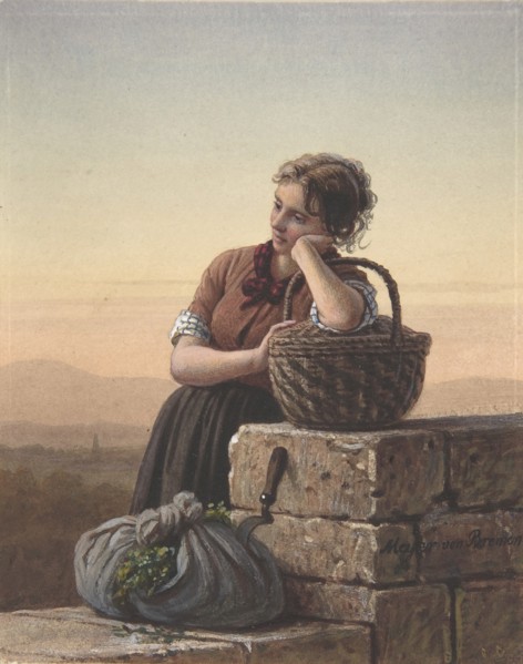 Returning Home, 19th century. Creator: Johann Georg Meyer.