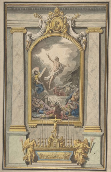 The Resurrection, ca. 1760. Creator: Louis Jean Francois Lagrenee.