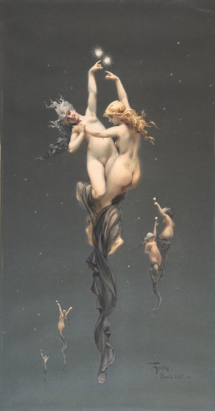 Twin Stars, 1851-96. Creator: Luis Ricardo Falero.