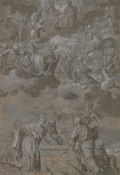 Allegory of the Redemption of the World, 1528-88. Creator: Paolo Veronese.