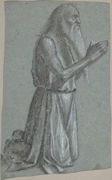 Saint Jerome (recto); Soldier with a Spear (verso), 1460-1525. Creator: Vittore Carpaccio.