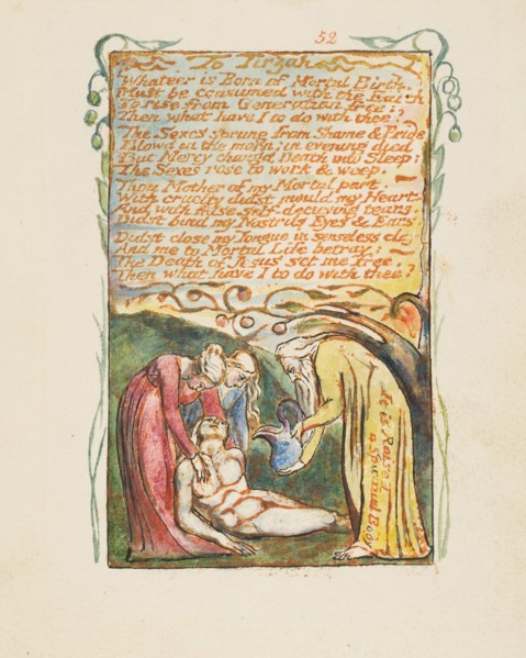 Songs of Innocence and of Experience: To Tirzah, ca. 1825. Creator: William Blake.