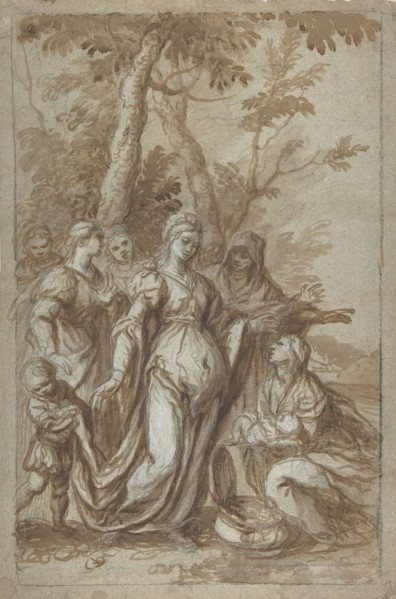 The Finding of Moses, ca. 1671. Creator: Giovanni Stefano Danedi.