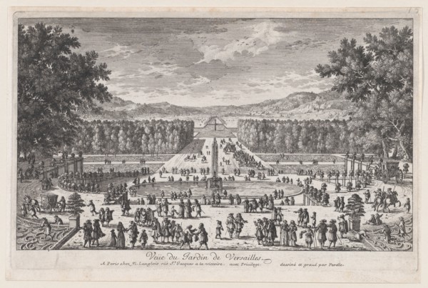 The Garden of Versailles, 1660-95., 1660-95. Creator: Adam Perelle.
